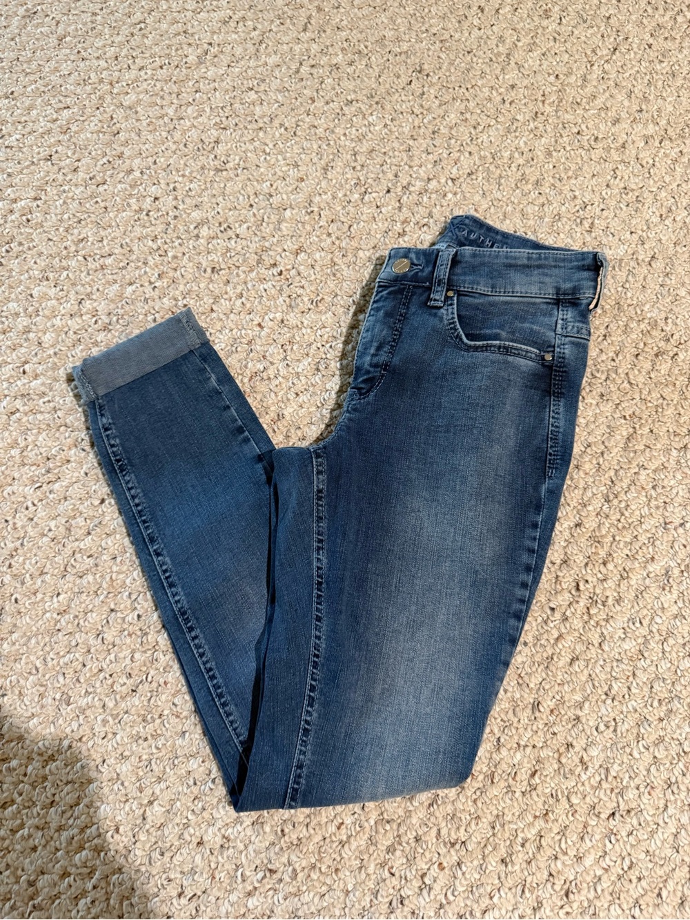 MAC Cosmetics Dark Indigo Skinny Jeans